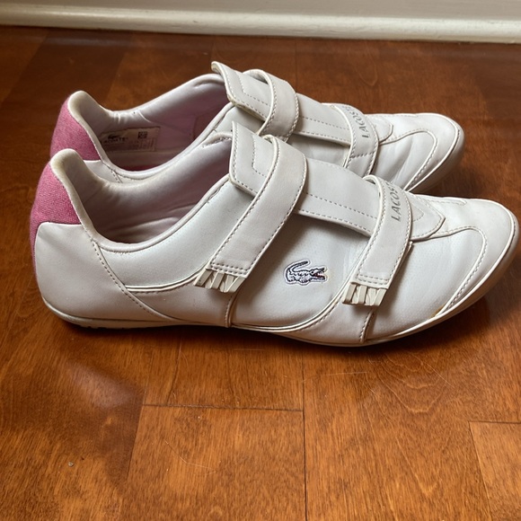 Authentic white Lacoste Arixia White Sneakers Size 10 - Picture 2 of 7